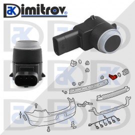 Датчик парктроник Seat Altea Volkswagen Caddy Eos Scirocco Touran